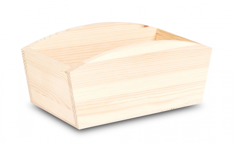 Doniczka drewniana 24x13x10,5 cm