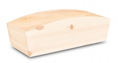 Doniczka drewniana 34x13x10 cm